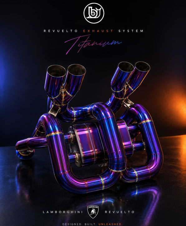 BJG Custom Exhaust: Lamborghini Revuelto - Titanium Valved